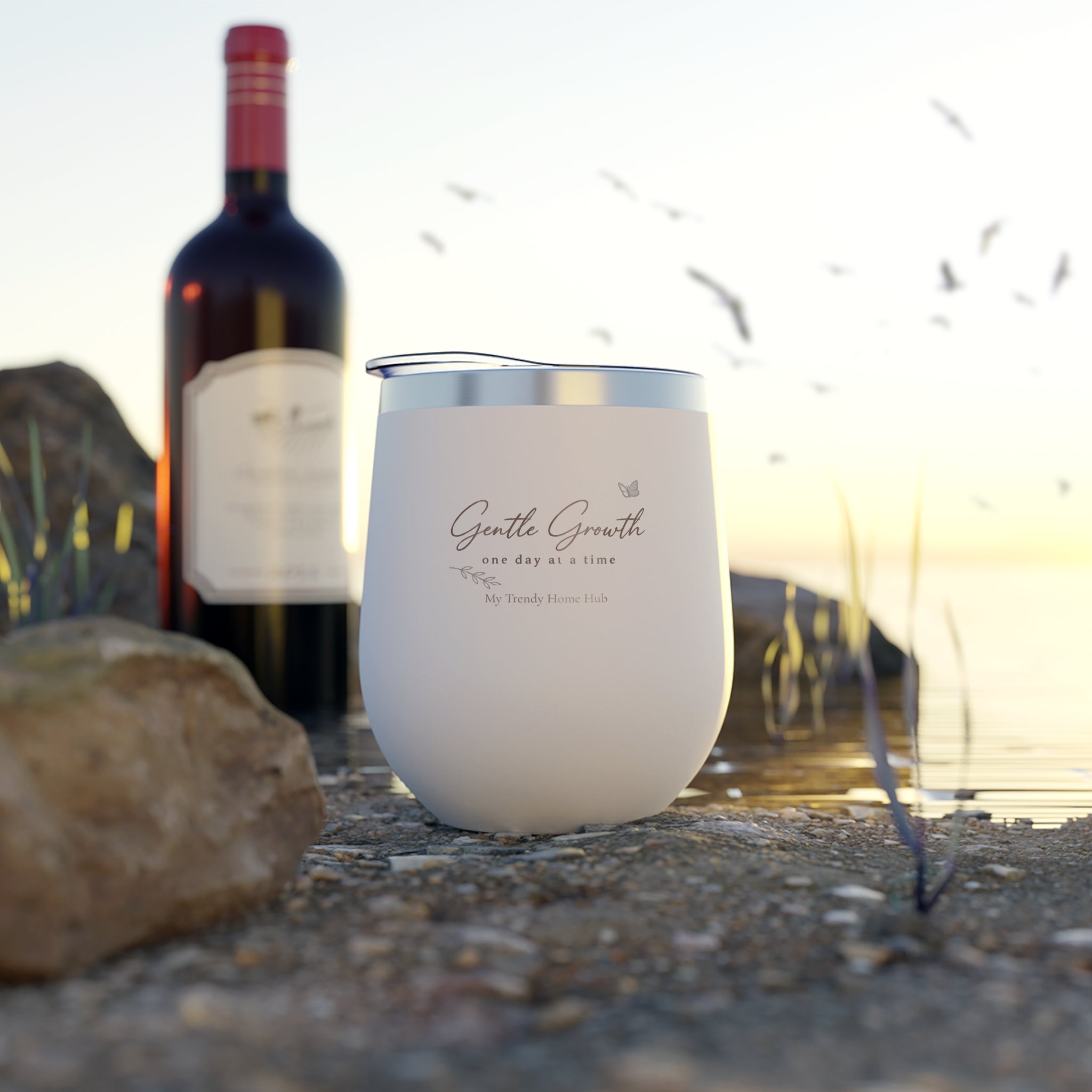 Gentle Growth Tumbler – A Soft Reminder for Everyday Moments