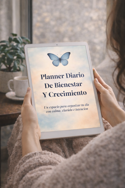Planner Diario de Bienestar y Crecimiento | Digital PDF