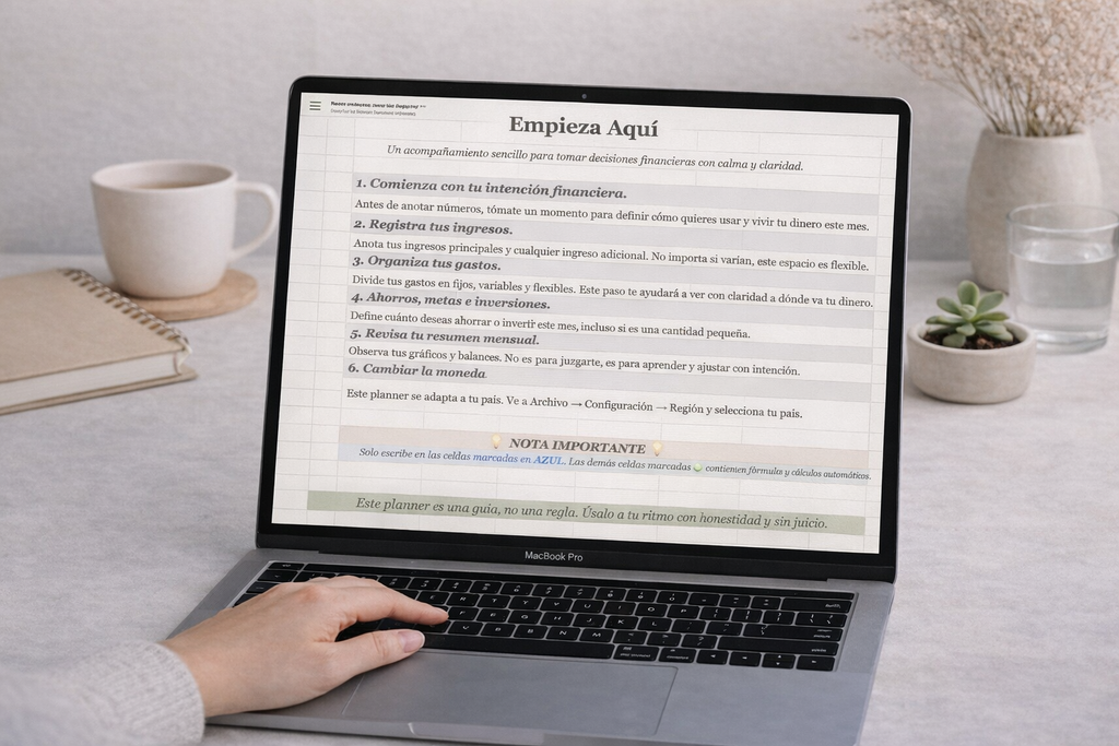 Planner de Gastos Anual | Control de Finanzas Personales (Google Sheets)
