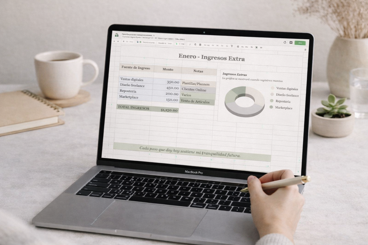 Planner de Gastos Anual | Control de Finanzas Personales (Google Sheets)