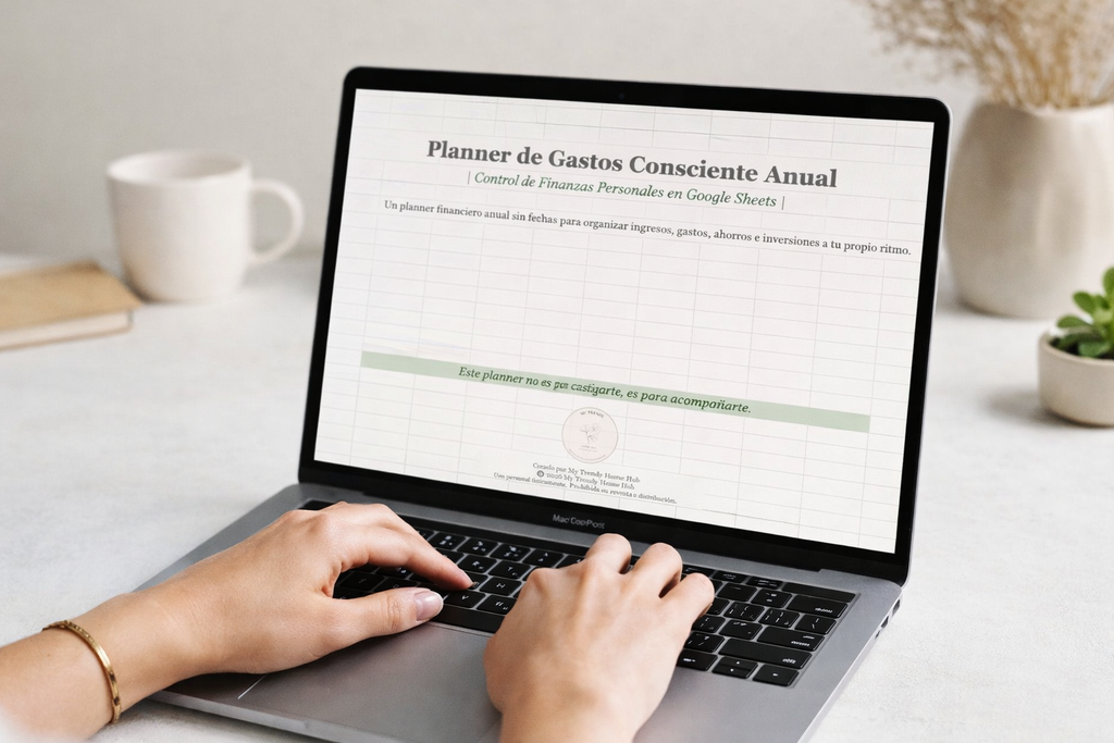 Planner de Gastos Anual | Control de Finanzas Personales (Google Sheets)