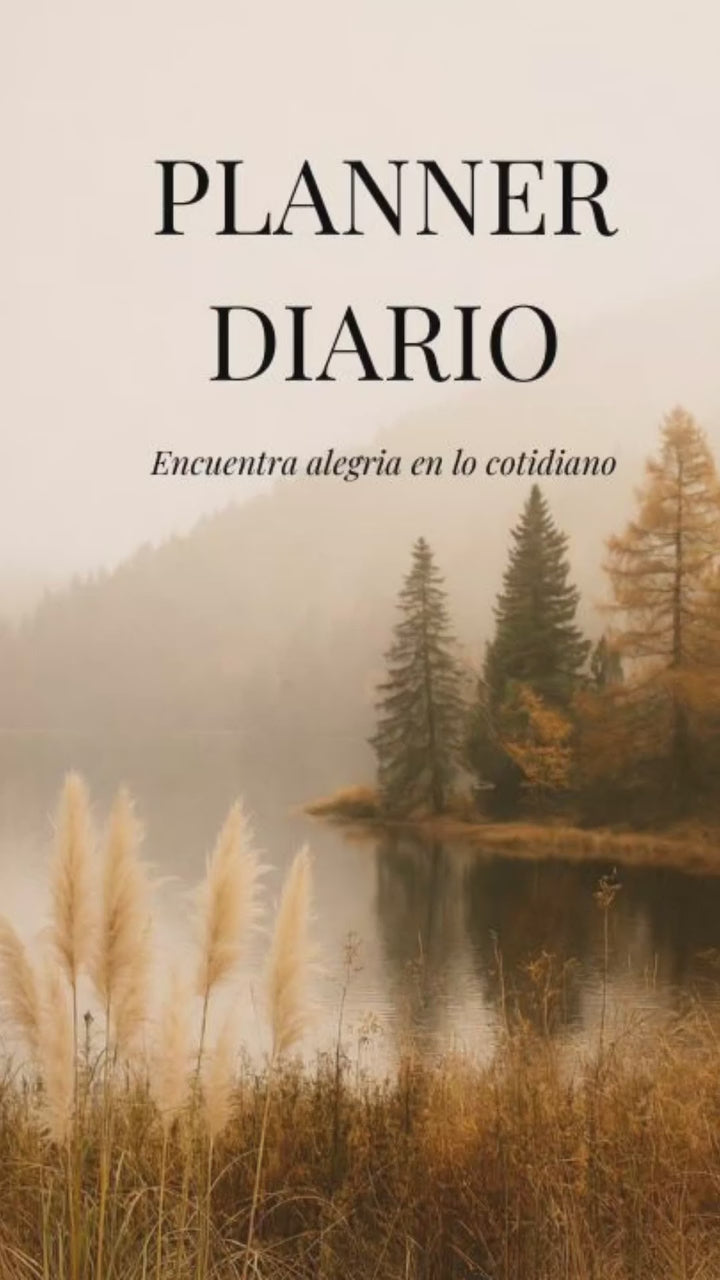 Planner Diario de Bienestar y Crecimiento | Digital PDF