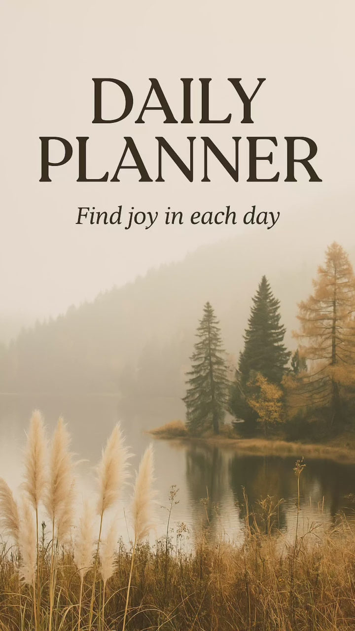 Daily Wellness & Growth Planner | Digital PDF